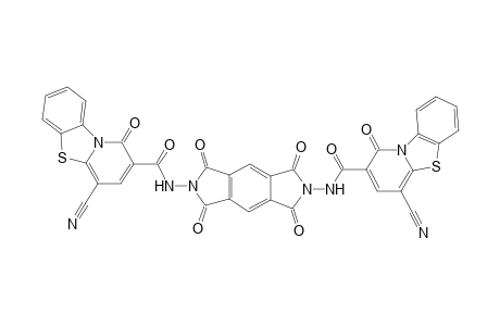 N,N'-(1,3,5,7-Tetraoxo-5,7-dihydropyrrolo[3,4-f]isoindole-2,6(1H,3H)-diyl)bis(1-oxo-1H-benzo[4,5]thiazolo[3,2-a]pyridine-2-carboxamide)