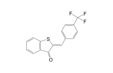 (2Z)-2-[4-(trifluoromethyl)benzylidene]benzothiophen-3-one