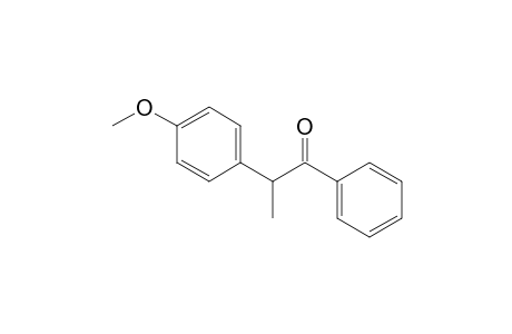 2-(4-Methoxyphenyl)-1-phenylpropan-1-one