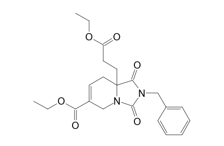 ETHYL-2-BENZYL-8A-(3-ETHOXY-3-OXOPROPYL)-1,3-DIOXO-1,2,3,5,8,8A-HEXAHYDROIMIDAZO-[1,5-A]-PYRIDINE-6-CARBOXYLATE