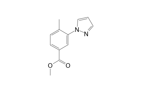 methyl 4-methyl-3-pyrazol-1-yl-benzoate