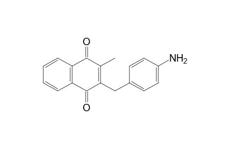 2-Methyl-3-(4-amino-benzyl)-4a,8a-dihydro-[1,4]naphthoquinone