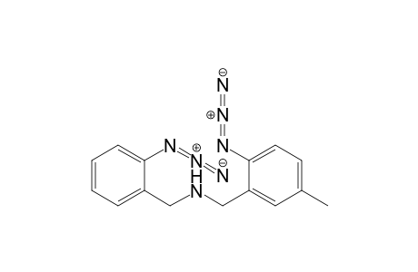 (2-Azidobenzyl)(2-azido-5-methylbenzyl)amine