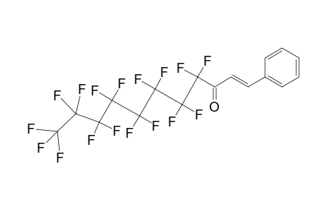 1-(E)-(2-phenylethenyl)perfluorononanone