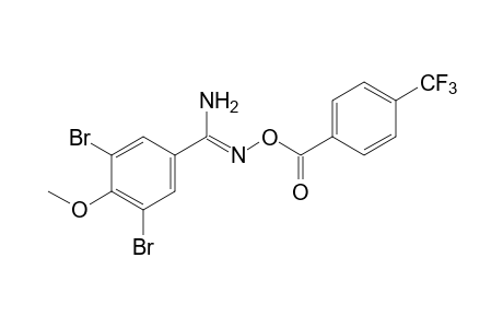 3,5-dibromo-O-(alpha,alpha,alpha-trifluoro-p-toluoyl)-p-anisamidoxime