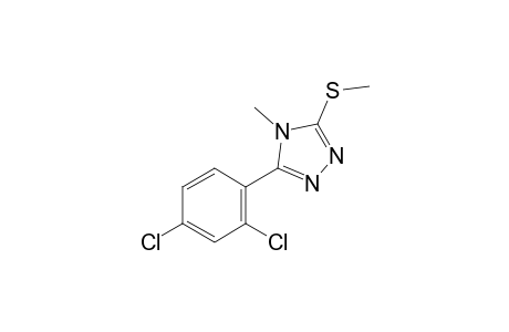 3-(2,4-dichlorophenyl)-4-methyl-5-(methylthio)-4H-1,2,4-triazole