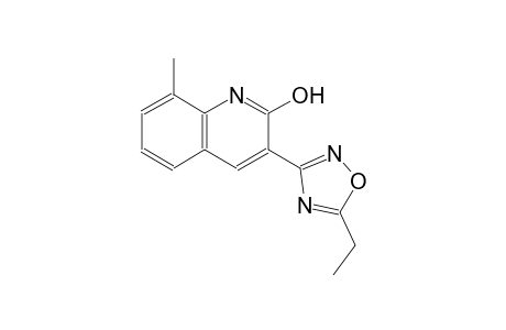 3-(5-ethyl-1,2,4-oxadiazol-3-yl)-8-methyl-2-quinolinol