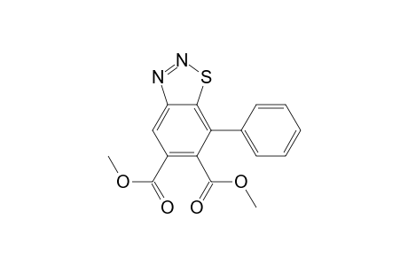 7-Phenyl-1,2,3-benzothiadiazole-5,6-dicarboxylic acid dimethyl ester