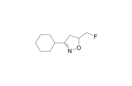 3-Cyclohexyl-5-(fluoromethyl)-4,5-dihydroisoxazole