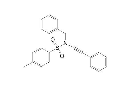 4-Methyl-N-(2-phenylethynyl)-N-(phenylmethyl)benzenesulfonamide