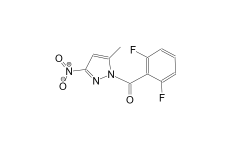 1-(2,6-difluorobenzoyl)-5-methyl-3-nitro-1H-pyrazole