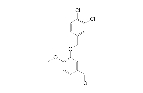 3-(3,4-DICHLOROBENZYLOXY)-4-METHOXYBENZALDEHYDE