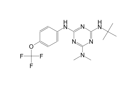 N-tert-Butyl-N',N'-dimethyl-N''-(4-trifluoromethoxy-phenyl)-[1,3,5]triazine-2,4,6-triamine