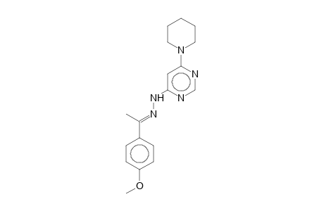 4-[(4-methoxy-.alpha.-methylbenzylidene)hydrazino]-6-piperidinopyrimidine