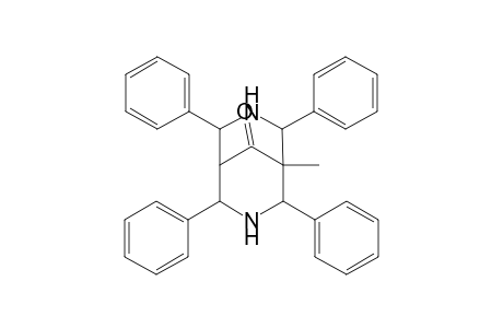 5-Methyl-2,4,6,8-tetraphenyl-3,7-diazabicyclo[3.3.1]nonan-9-one