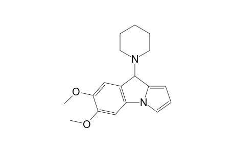 6,7-Dimethoxy-9-piperidino-9H-pyrrolo[1,2-a]indole