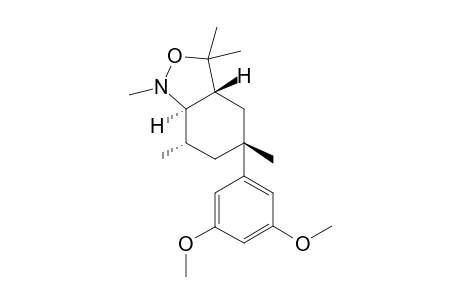 rac-(3aR,5R,7S,7aR)-5-(3,5-dimethoxyphenyl)-1,3,3,5,7-pentamethyloctahydrobenzo[c]Isoxazole