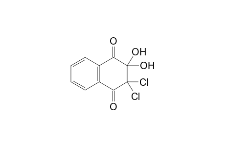 3,3-Dichloro-2,2-dihydroxy-2,3-dihydro-1,4-naphthoquinone