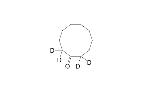Cyclodecanone-2,2,10,10-D4
