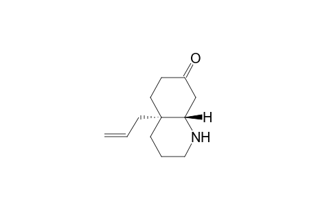 7(1H)-Quinolinone, octahydro-4a-(2-propenyl)-, trans-(.+-.)-