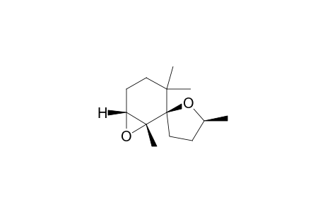 Spiro[furan-2(3H),2'-[7]oxabicyclo[4.1.0]heptane], dihydro-1',3',3',5-tetramethyl-, [1'.alpha.,2'.alpha.(R*),6'.alpha.]-(.+-.)-