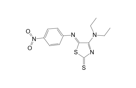 4-(Diethylamino)-5-(4-nitrophenylimino)-.delta(3).-thiazoline-2-thione