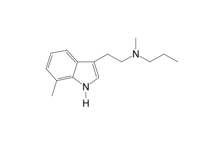 N-Methyl-N-propyl-7-methyltryptamine