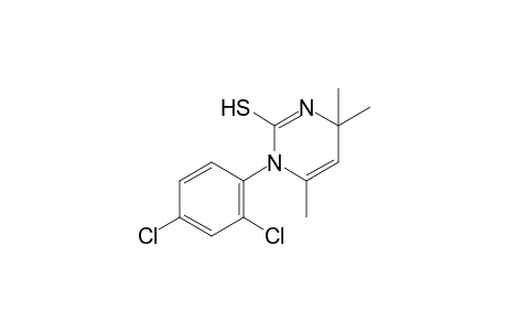 1-(2,4-dichlorophenyl)-1,4-dihydro-4,4,6-trimethyl-2-ptrimidinethiol