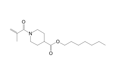 Isonipecotic acid, N-methacryloyl-, heptyl ester