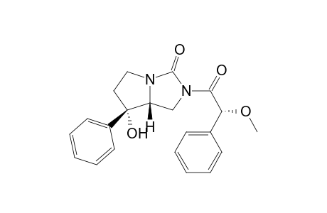 exo-(5R,6S)-6-Hydroxy-3-((R)-methoxyphenylacetyl)-6-phenyl-1,3-diazabicyclo[3.3.0]octan-2-one