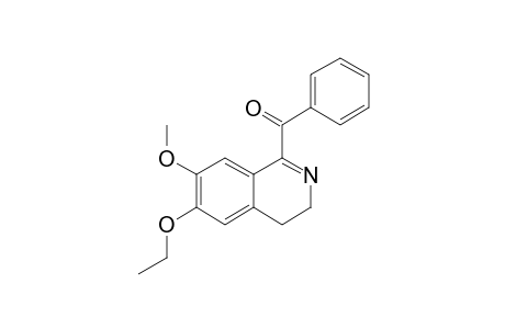 1-BENZOYL-6-ETHOXY-7-METHOXY-3,4-DIHYDROISOQUINOLINE