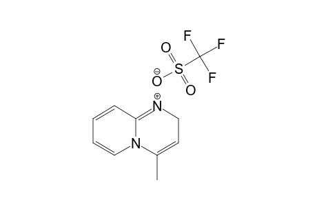 4-METHYL-1,2-DIHYDROPYRIDO-[1,2-A]-PYRIMIDIN-5-IUM-TRIFLUOROMETHANESULFONATE
