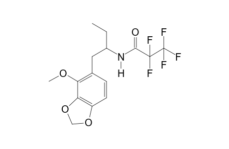1-(2-Methoxy-3,4-methylenedioxyphenyl)butan-2-amine PFP