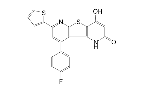 9-(4-fluorophenyl)-4-hydroxy-7-(thiophen-2-yl)thieno[2,3-b:4,5-b']dipyridin-2(1H)-one