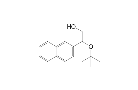 2-(1,1-Dimethylethoxy)-2-naphthalen-2-ylethanol