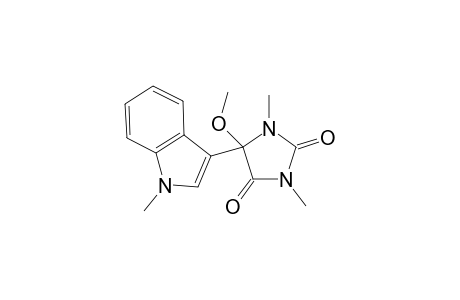 5-Methoxy-1,3-dimethyl-5-(1'-methyl-1H-indol-3'-yl)imidazolidin-2,4-dione