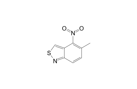 5-Methyl-4-nitro-2,1-benzothiazole