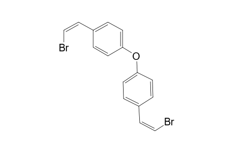 (Z,Z)-4,4'-Bis(2-bromoethenyl)biphenyl ether