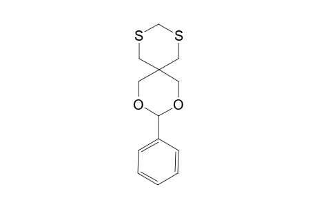 2:3-Phenyl-2,4-dioxa-8,10-dithiaspiro[5.5]undecane