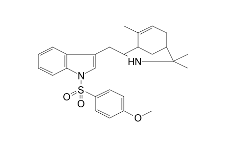 Methyl 4-((3-[(4,4,8-trimethyl-3-azabicyclo[3.3.1]non-7-en-2-yl)methyl]-1H-indol-1-yl)sulfonyl)phenyl ether