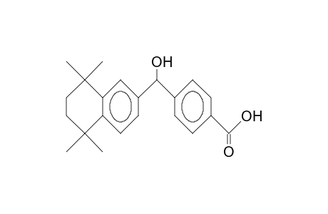 Benzoic acid, 4-[hydroxy(5,6,7,8-tetrahydro-5,5,8,8-tetramethyl-2-naphthalenyl)methyl]-