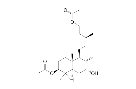 3.beta.,15-Diacetoxy-8(17)-labden-7-.alpha.-ol