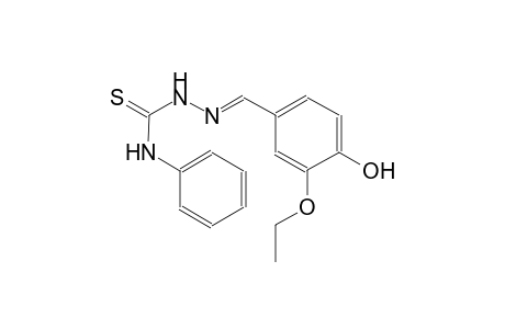3-ethoxy-4-hydroxybenzaldehyde N-phenylthiosemicarbazone