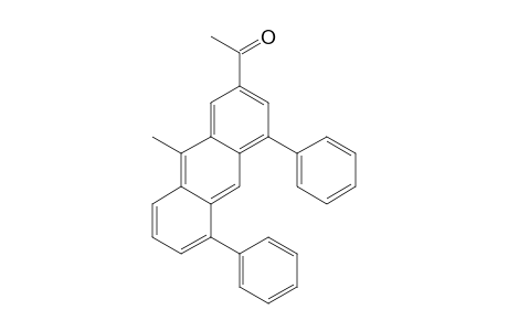 1-(9-Methyl-4,5-diphenyl-2-anthracenyl)-ethanone