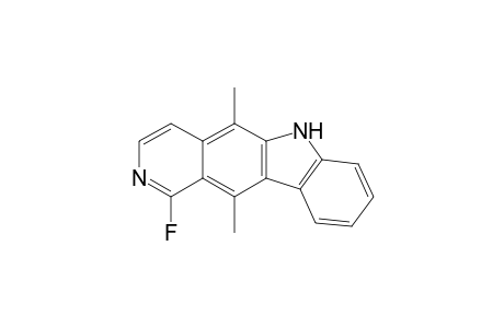 5,11-Dimethyl-1-fluoro-6H-pyrido[4,3-b]carbazole