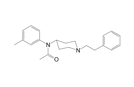N-(1-Phenethyl-4-piperidyl)-N-(3-methylphenyl)acetamide