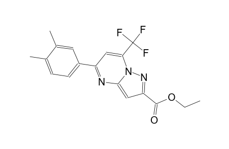 ethyl 5-(3,4-dimethylphenyl)-7-(trifluoromethyl)pyrazolo[1,5-a]pyrimidine-2-carboxylate