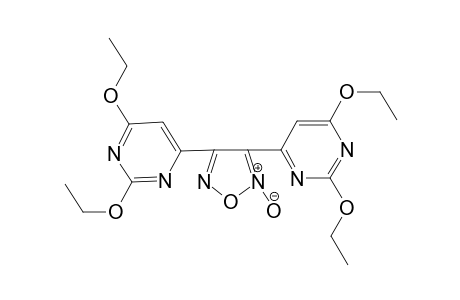 3,4-bis[2',4'-Diethoxypyrimidin-6'-yl)-furoxane