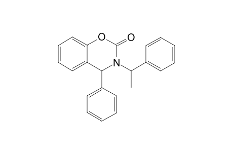 3-(1'-Phenylethyl)-4-phenyl-3,4-dihydro-1,3-benzo[e]-(1,3)-oxazin-2-one