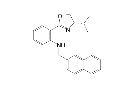 (S) 2-(4-Isopropyl-4,5-dihydrooxazol-2-yl)-N-(naphthalen-2-ylmethyl)aniline